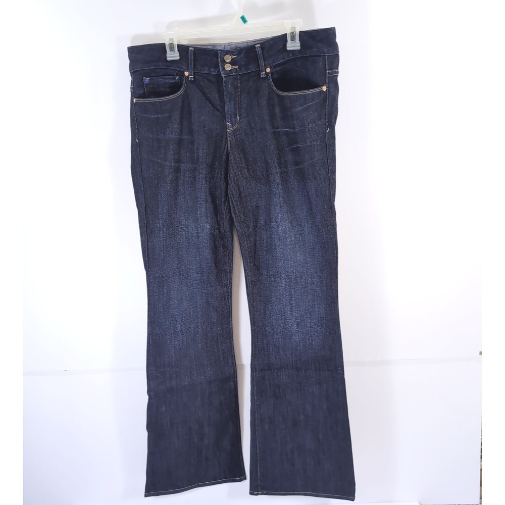 Blue Jeans Size 32/14r Gap Perfect Boot 1969 Classic Vintage Boot Cut Fits 36x32